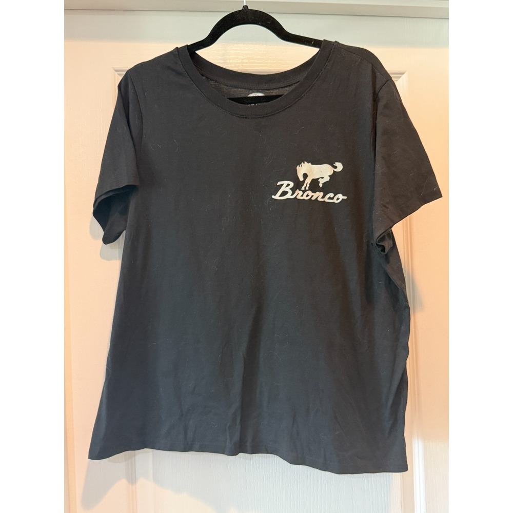 Ford Bronco Hybrid Apparel Black T-Shirt, Size XL, Official Licensed Product